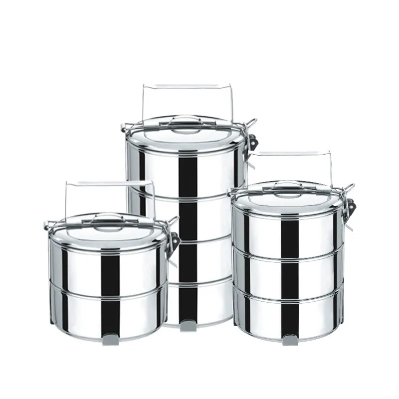 Stainless Steel Stackable Lunch Box with Magnetic Closure and Insulation - Best Food Storage 2