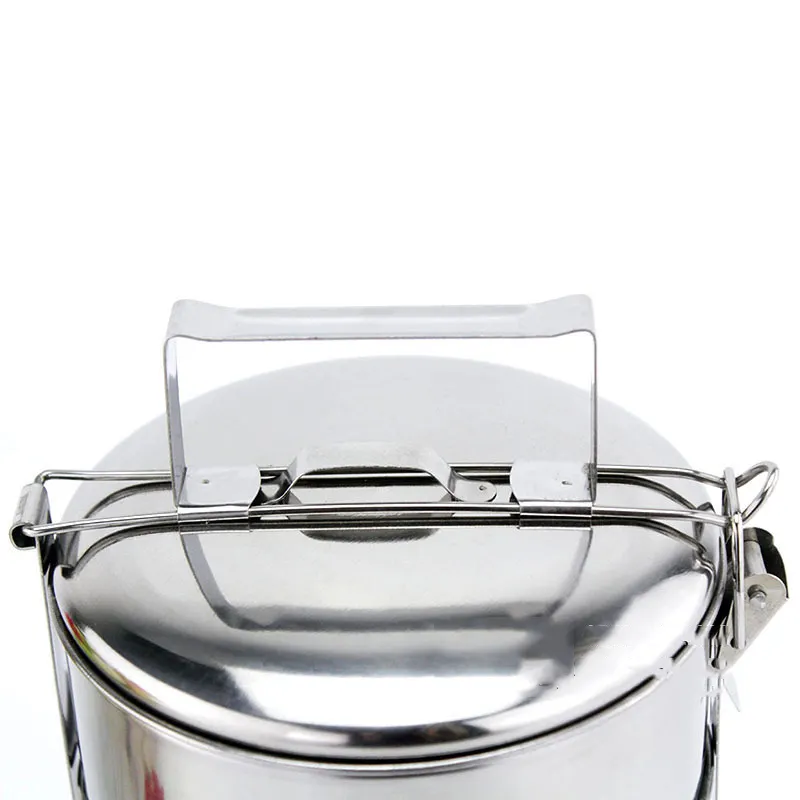 Stainless Steel Stackable Lunch Box with Magnetic Closure and Insulation - Best Food Storage 4