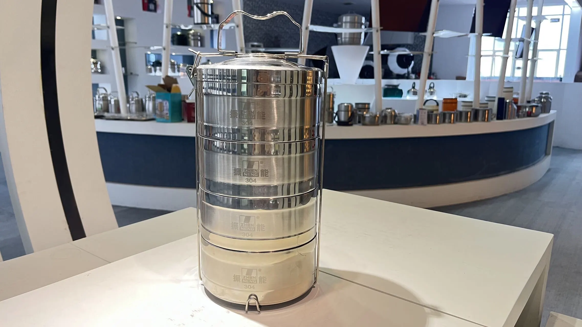 Stackable Bento Lunch Box, 304 Stainless Steel Insulated Leakproof Container 1