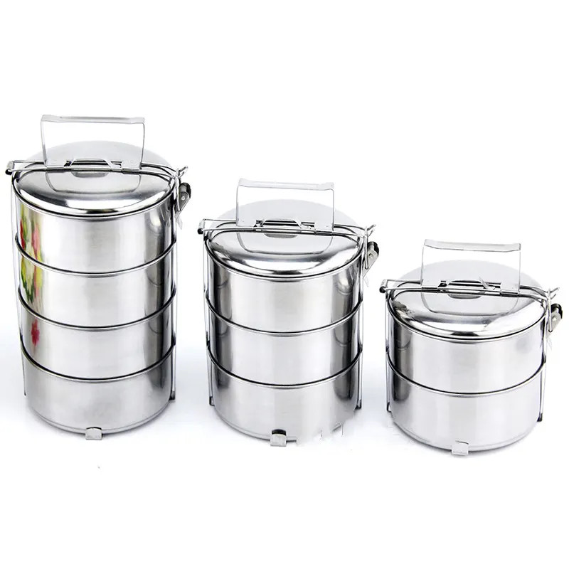 Stainless Steel Stackable Lunch Box with Magnetic Closure and Insulation - Best Food Storage 6
