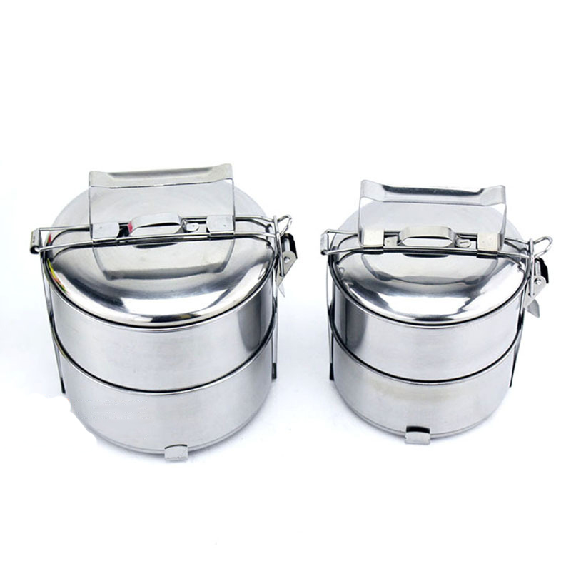 Stackable Bento Lunch Box, 304 Stainless Steel Insulated Leakproof Container 17