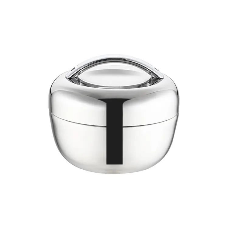 Custom Logo Apple Shape 304 Stainless Steel Lunch Box 5