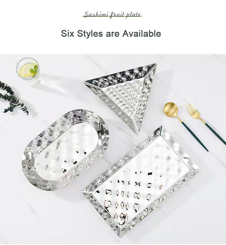 Best Hammered steel fruit basin decorative glossy silver metal hammered bowl company - ZHENNENG 12