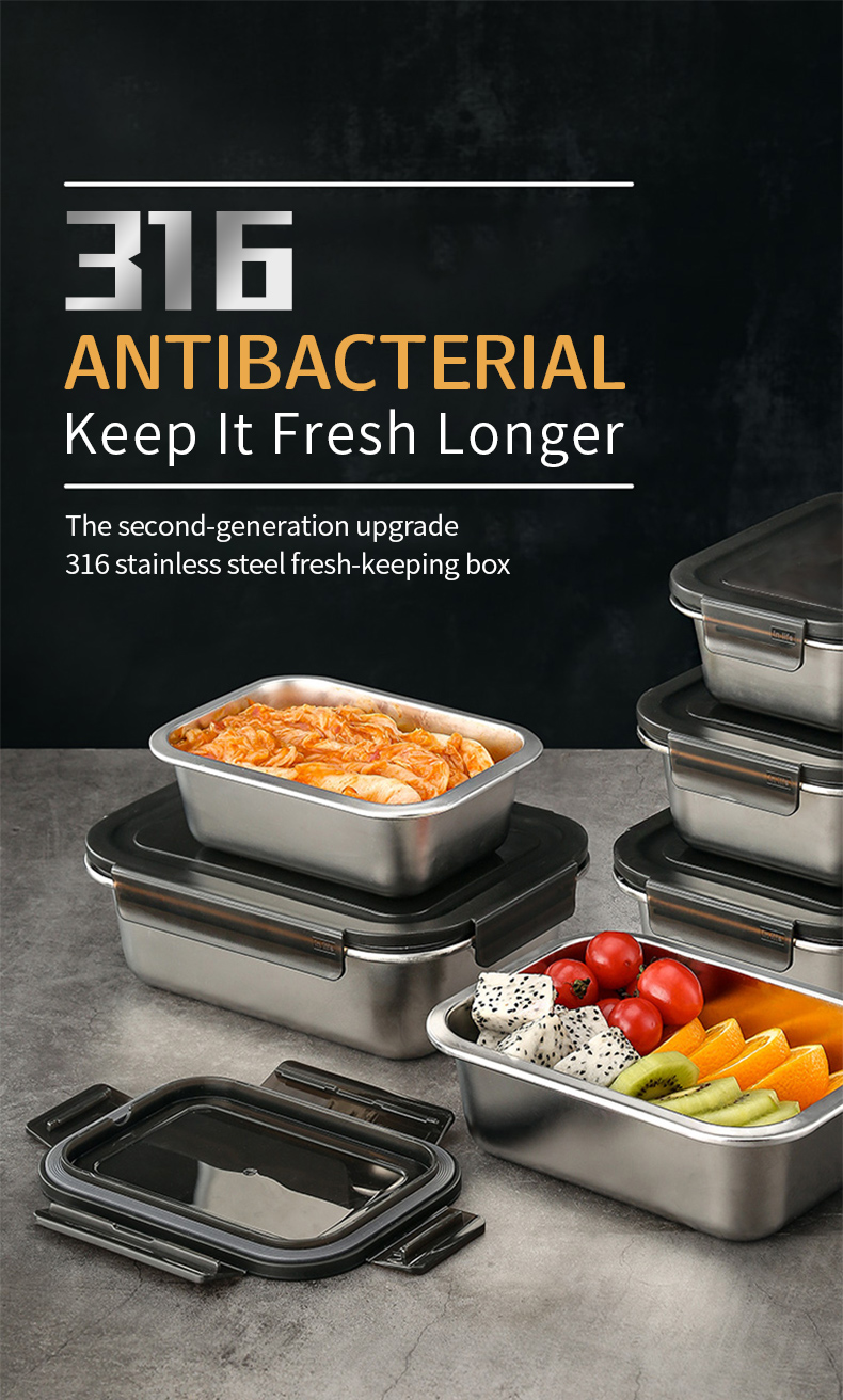 Customized ZHENNENG - best stainless steel food storage Bento Lunch Box manufacturers From China | ZHENNENG 7