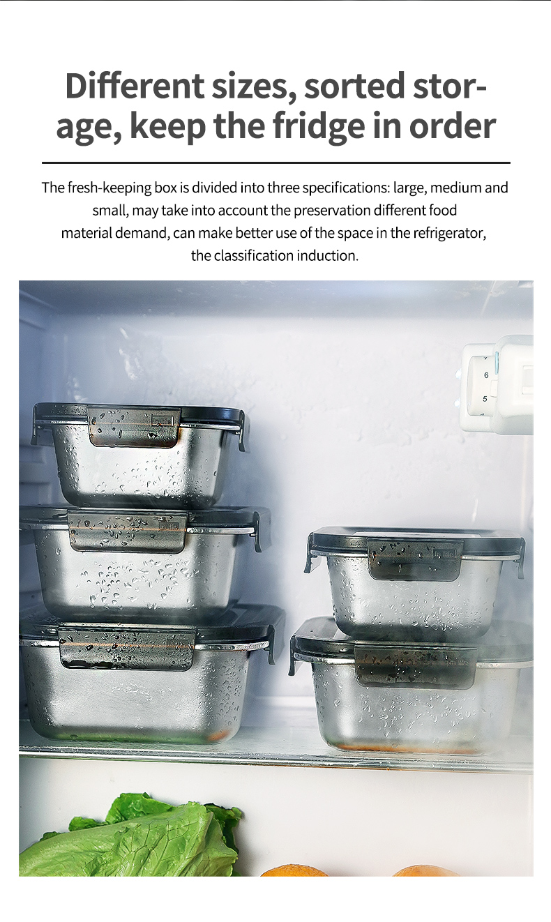 Customized ZHENNENG - best stainless steel food storage Bento Lunch Box manufacturers From China | ZHENNENG 13