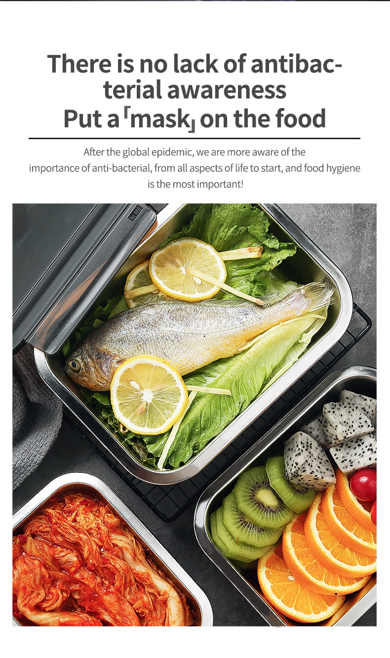 Customized ZHENNENG - best stainless steel food storage Bento Lunch Box manufacturers From China | ZHENNENG 9