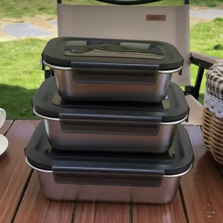 Stainless Steel Leakproof Food Container - 1500ml 3