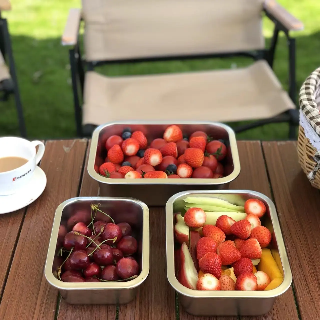 600ml Stainless Steel Snack Containers - High Efficiency & Cost-Saving 3