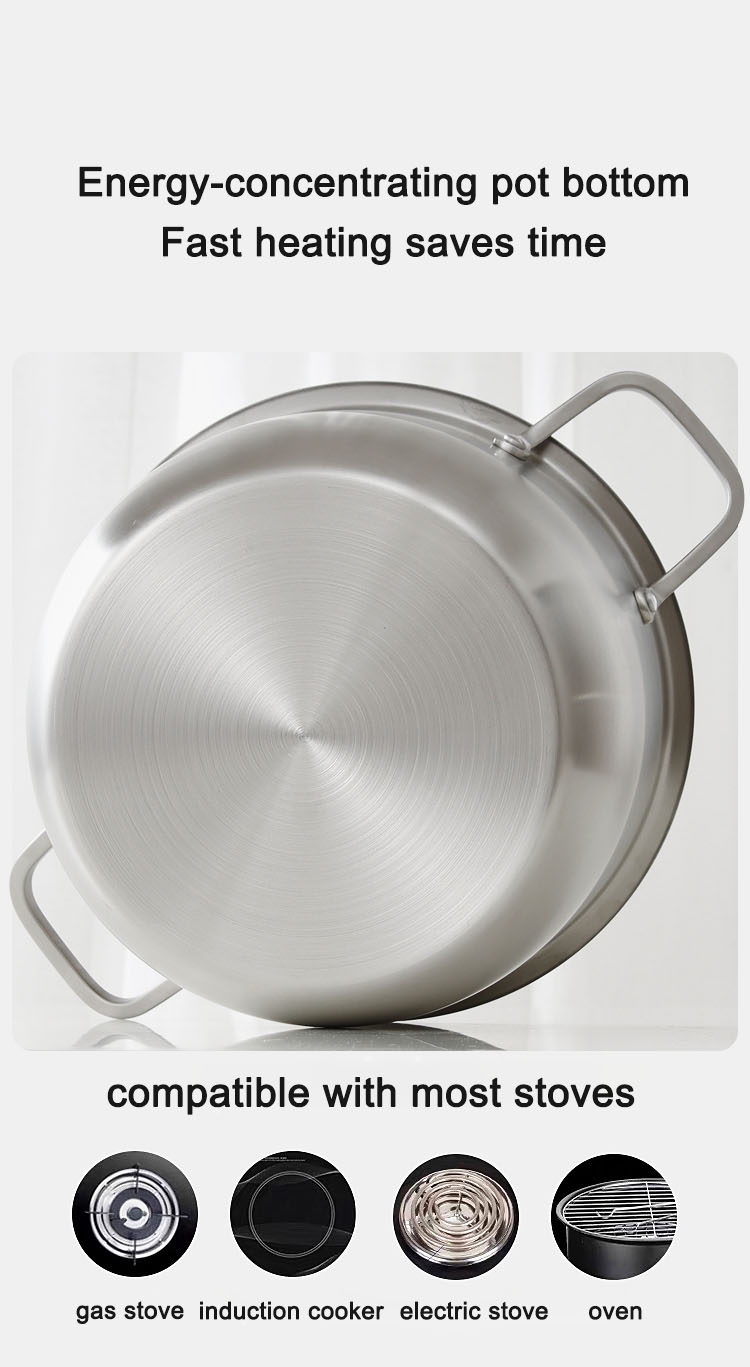 Stainless Steel Stock Pot Supplier | ZHENNENG