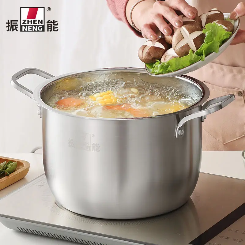 Best Stainless Stock Pot by ZHENNENG 6
