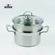 High-Quality Stainless Steel Soup Pot with Steamed Grids 3