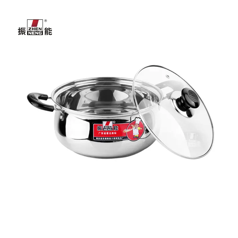ZHENNENG- Stainless Steel Deep Casserole Pot 3