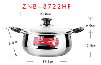 Quality ZHENNENG-Stainless Steel Drum-Shaped Soup Pot Antu-corrosion Stew Pot Manufacturer | ZHENNENG 12