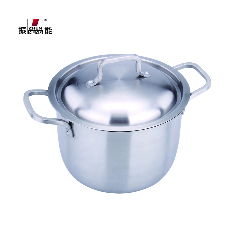 Quality ZHENNENG-Stainless Steel Drum-Shaped Soup Pot Antu-corrosion Stew Pot Manufacturer | ZHENNENG 17