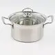 SUS304 Stainless Steel Soup Pot - High Quality 18cm Cookware 3