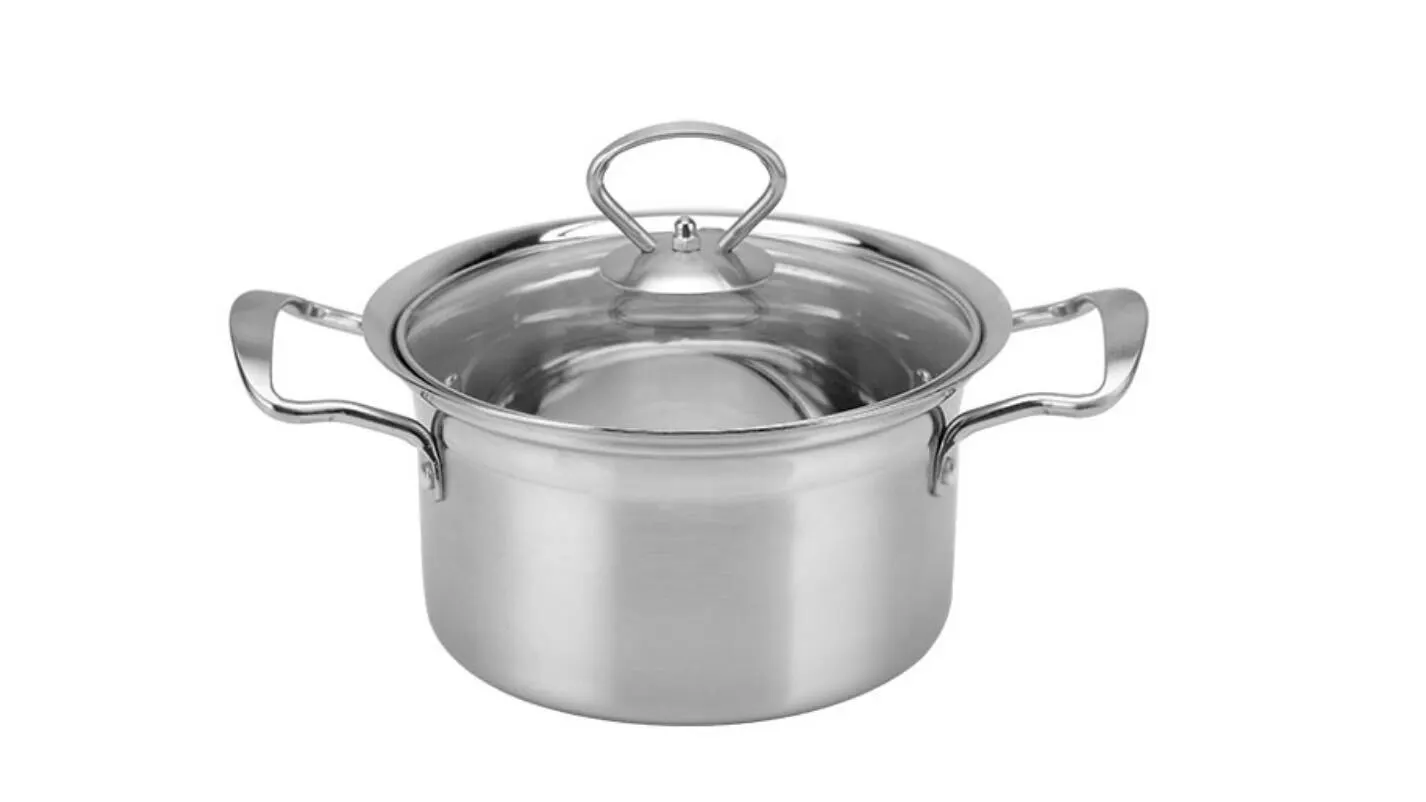 Quality Wholesale High Quality Stainless Steel cooking pot with double handles Manufacturer | ZHENNENG 1