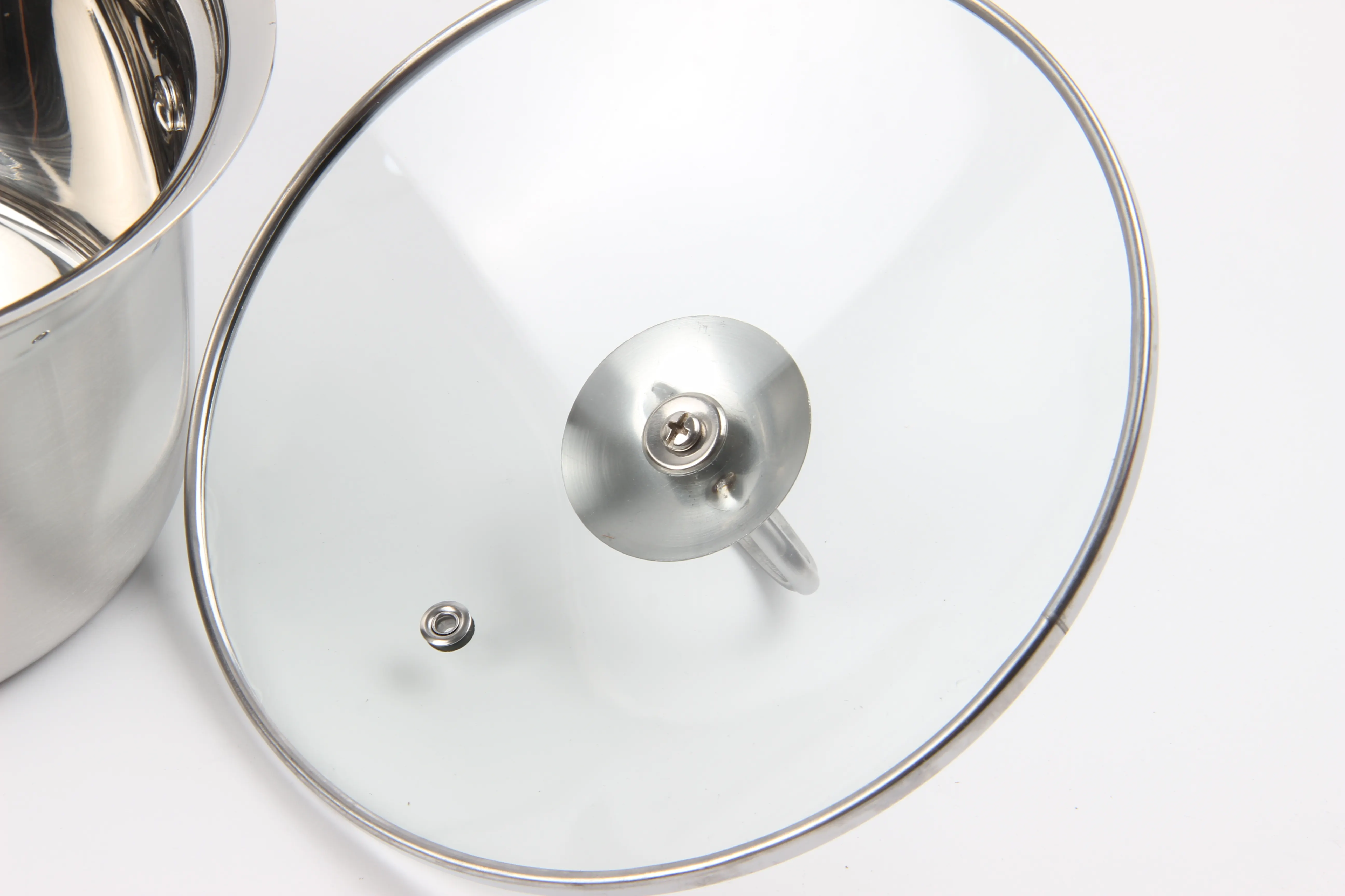 High Quality Stainless Steel Soup Pot with Double Handles 7