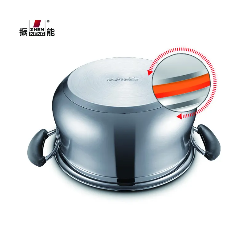 Stainless Steel Soup Pot with Glass Lid, 18cm - Superior Quality & Customizable 6