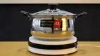 16cm Stainless Steel Stew Pot with Glass Lid and Bakelite Handle 2