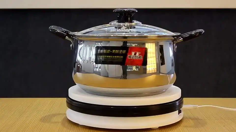 Stainless Steel Drum Soup Pot - High-Quality and Customizable 2