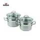 16-18cm Double-Bottom Stainless Steel Soup Pot
 3