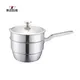 Stainless Steel Milk Boiling Pot - Customizable 16cm Single Handle Milk Pan 4