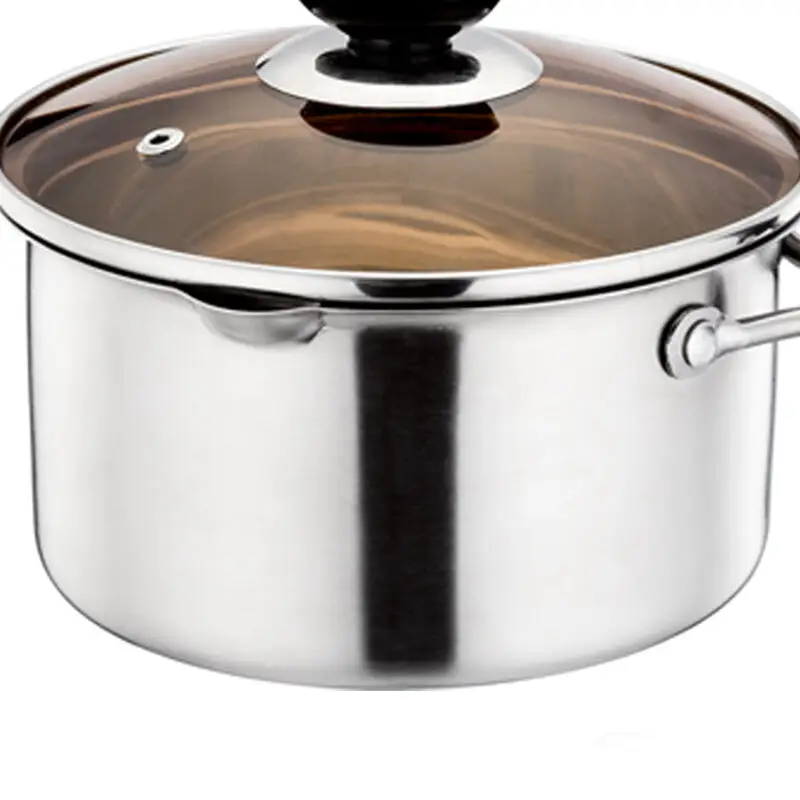Stainless Steel Milk Pot with Long Handle - High Quality 6