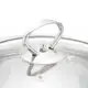 Stainless Steel Milk Pan with Glass Cover 5