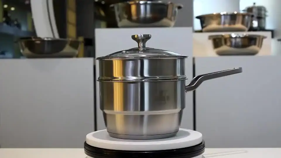 Stainless Steel Milk Cooker with Steaming Cage - High Quality & Customizable 2