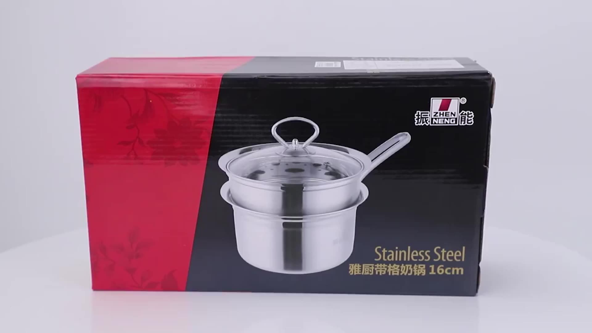 ZHENNENG | Wholesale stainless steel pot for boiling milk factory 8
