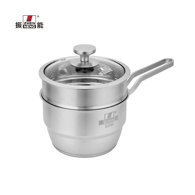 High Grade Stainless Steel Milk Boiling Pot 3