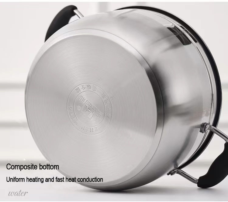 Quality 24cm New-designed and Multi-purpose Steaming with Bakelite Handle Steamer Pot Manufacturer | ZHENNENG 20