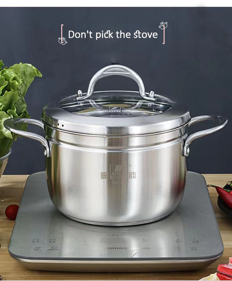 Quality 24cm Steamer Pot Hotpot Food Steamer Pot Cookware Household Cooking Steaming Pot Manufacturer | ZHENNENG 18