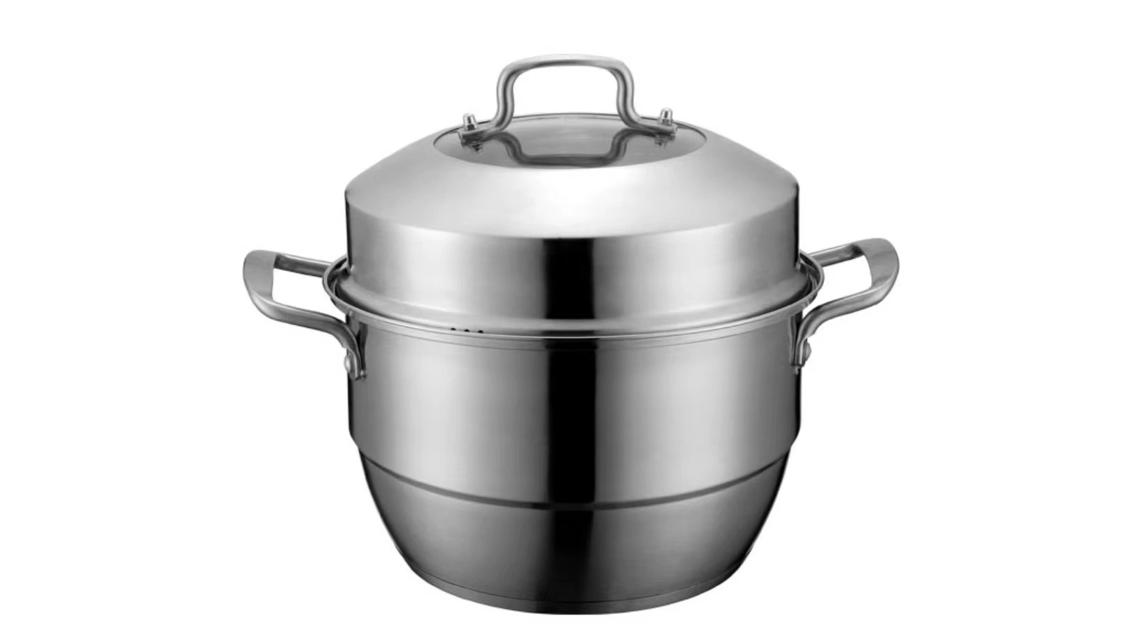 Quality 32cm High Quality stainless steel cookware steamer soup sauce pot steamer Manufacturer | ZHENNENG 1