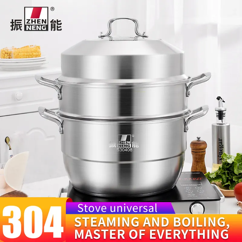 Stainless Steel Steamer Set - Superior Quality & Performance 7