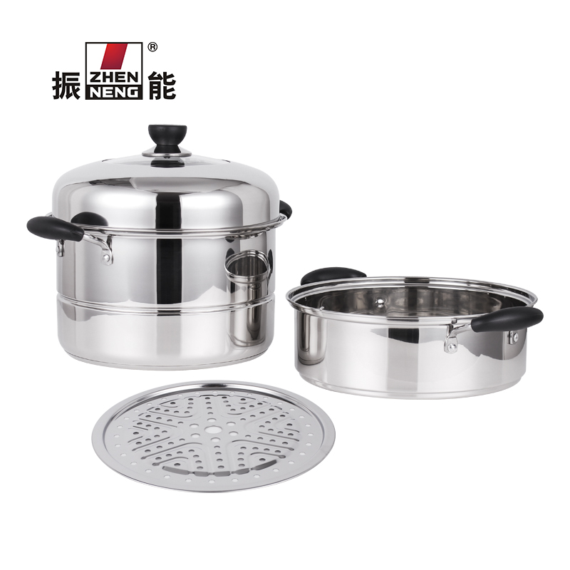 Custom stainless steel steamer pot wholesaler Manufacturer | ZHENNENG 8