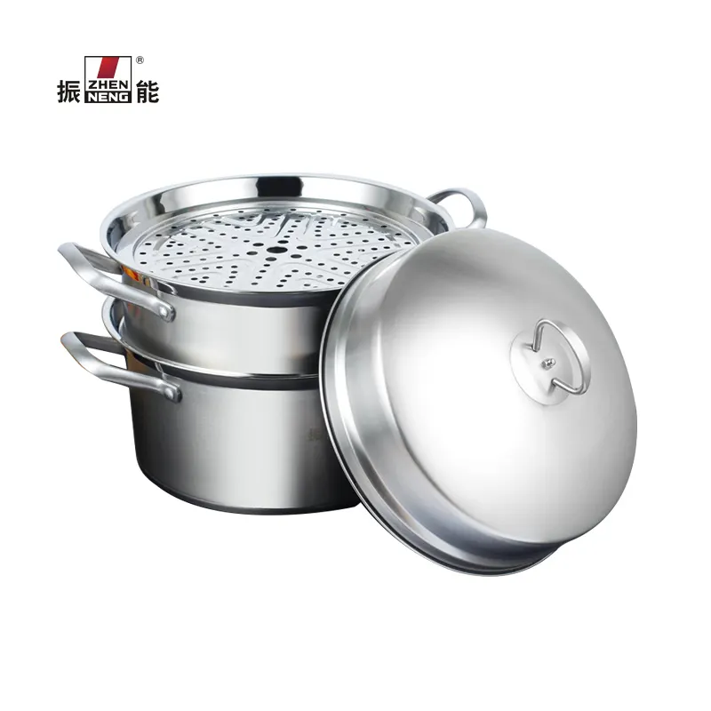 New Arrival 26cm Stainless Steel Steamer - Multifunctional & High Quality 3