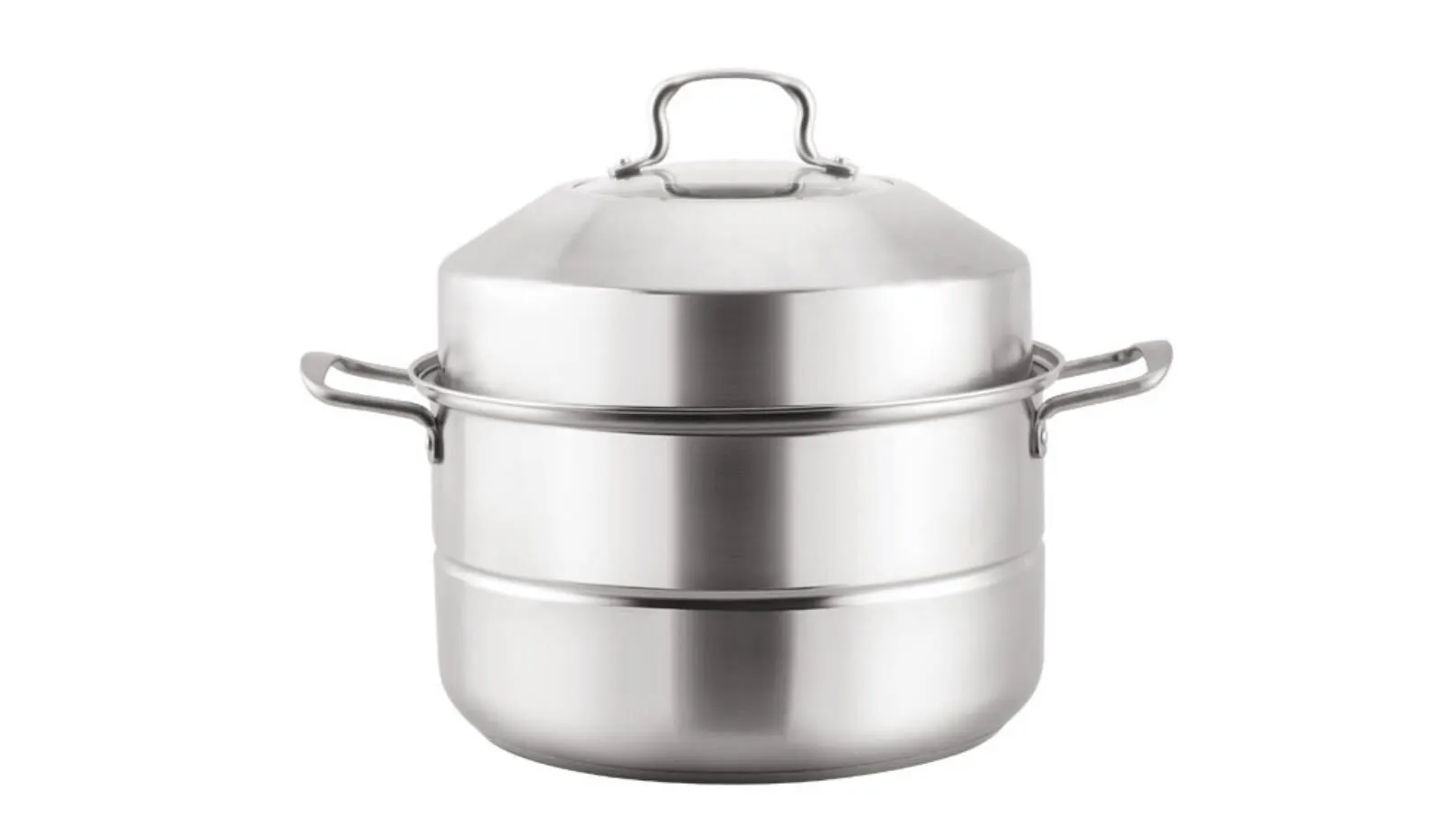Best 3 Tier Stainless Steel Steamer with Bakelite Handle 28cm Big Capacity Steamer Pot Company - ZHENNENG1 1