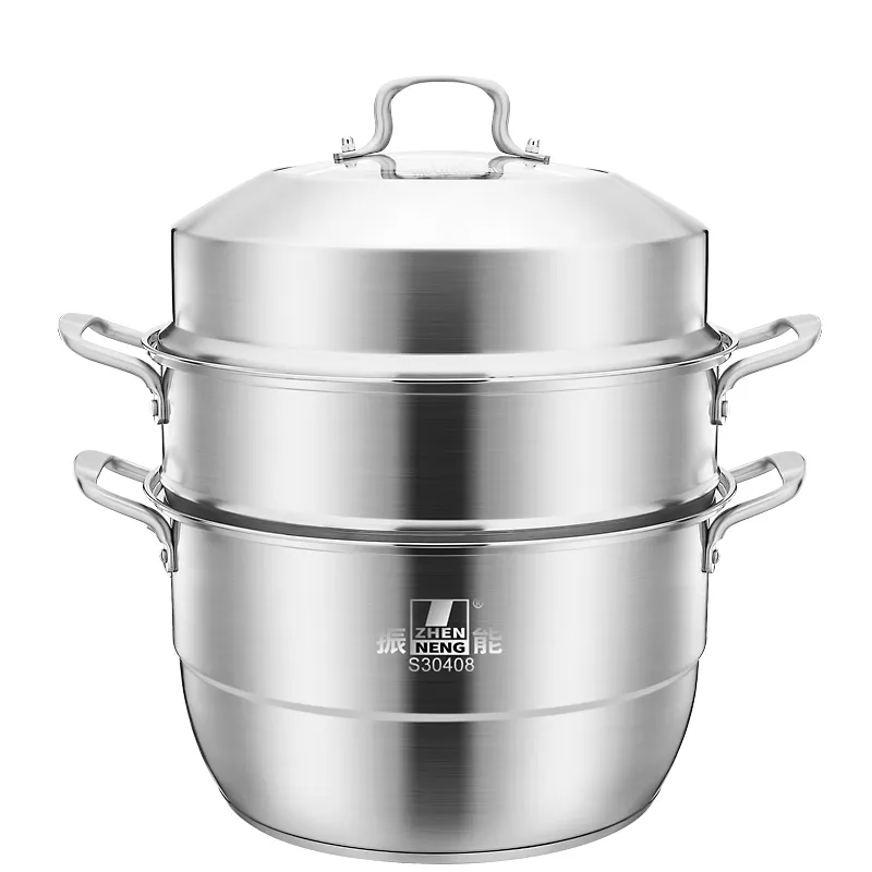 3 Layer Stainless Steel Steamer 6