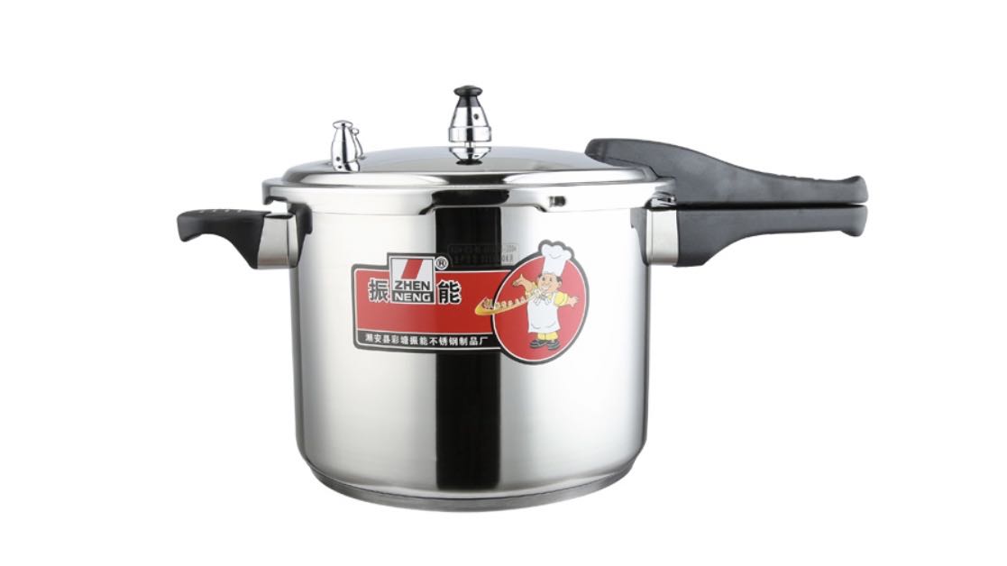  Customized 26cm M-type SUS304 Stainless Steel Pressure Cookers Automatic Lock Pressure Cooker manufacturers From China | ZHENNENG 