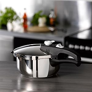 Customized 26cm M-type Stainless Steel Pressure Cookers Automatic Lock Pressure Cooker 11