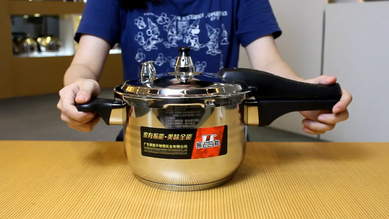 Versatile Stainless Steel Pressure Cooker - Efficient, Durable, Safe 2
