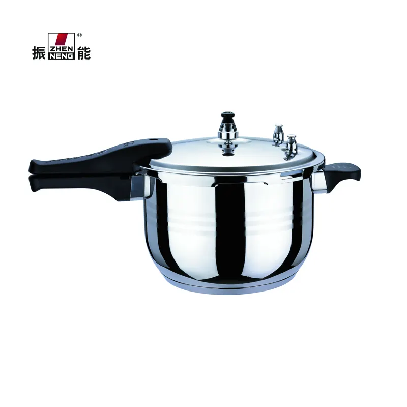 Versatile Stainless Steel Pressure Cooker - Efficient, Durable, Safe 3