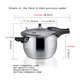 8L Energy-Saving Pressure Cooker - U-Style, Customizable Specs 7