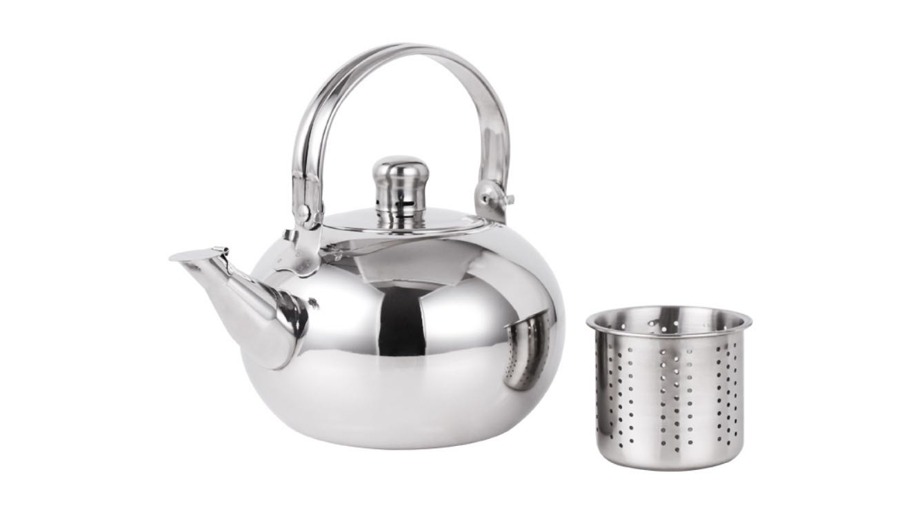  Best 16cm Kitchen accessorries Small exquisite stainless steel non-electric boiling tea water kettle Company - ZHENNENG 