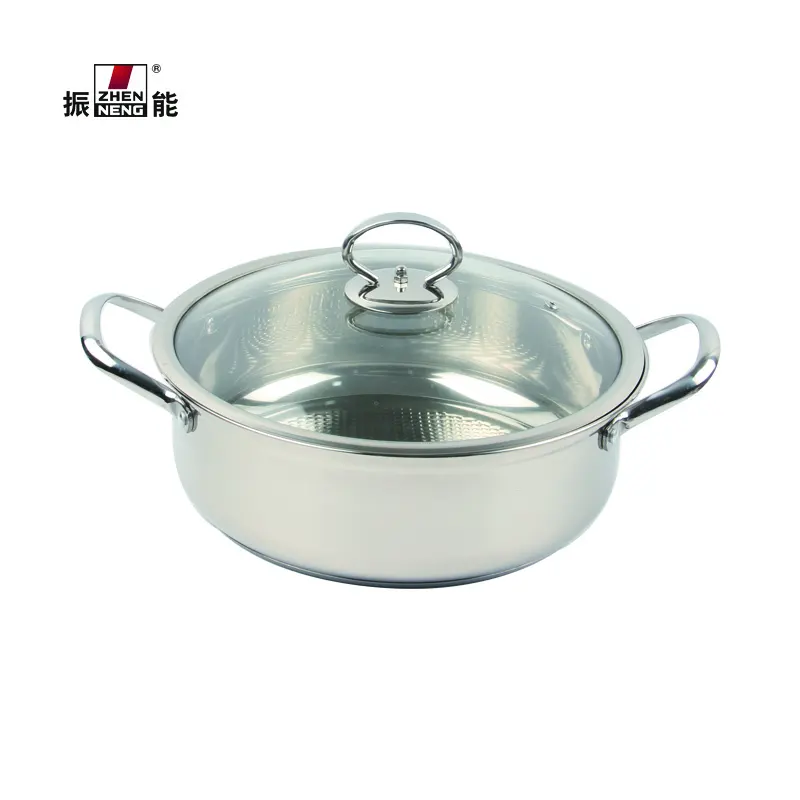 26cm Stainless Steel Hot Pot with Double Bottom- Customizable, High Quality 3