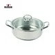 26cm Stainless Steel Hot Pot with Double Bottom- Customizable, High Quality 3