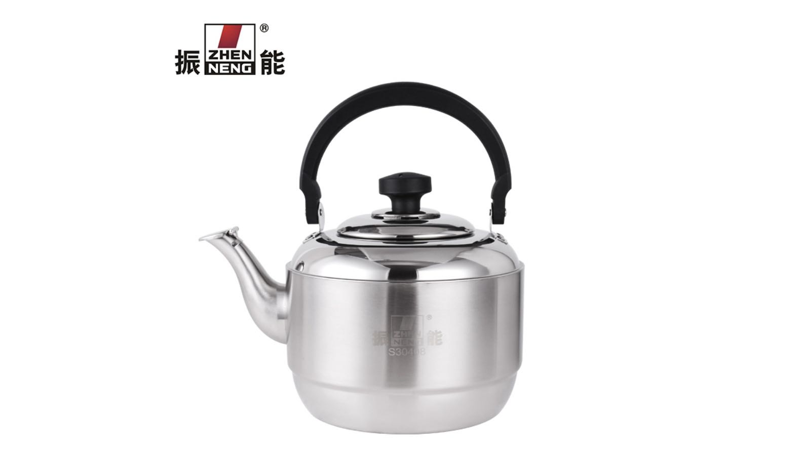  Best Kitchen 304 kettle stainless steel Big Capacity Container whistling 7L non-electric water tea Kettle Company - ZHENNENG 