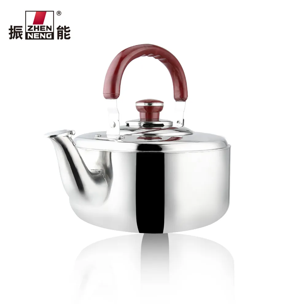Stainless Steel Non-Electric Induction Kettle - Gas Stove Compatible 5