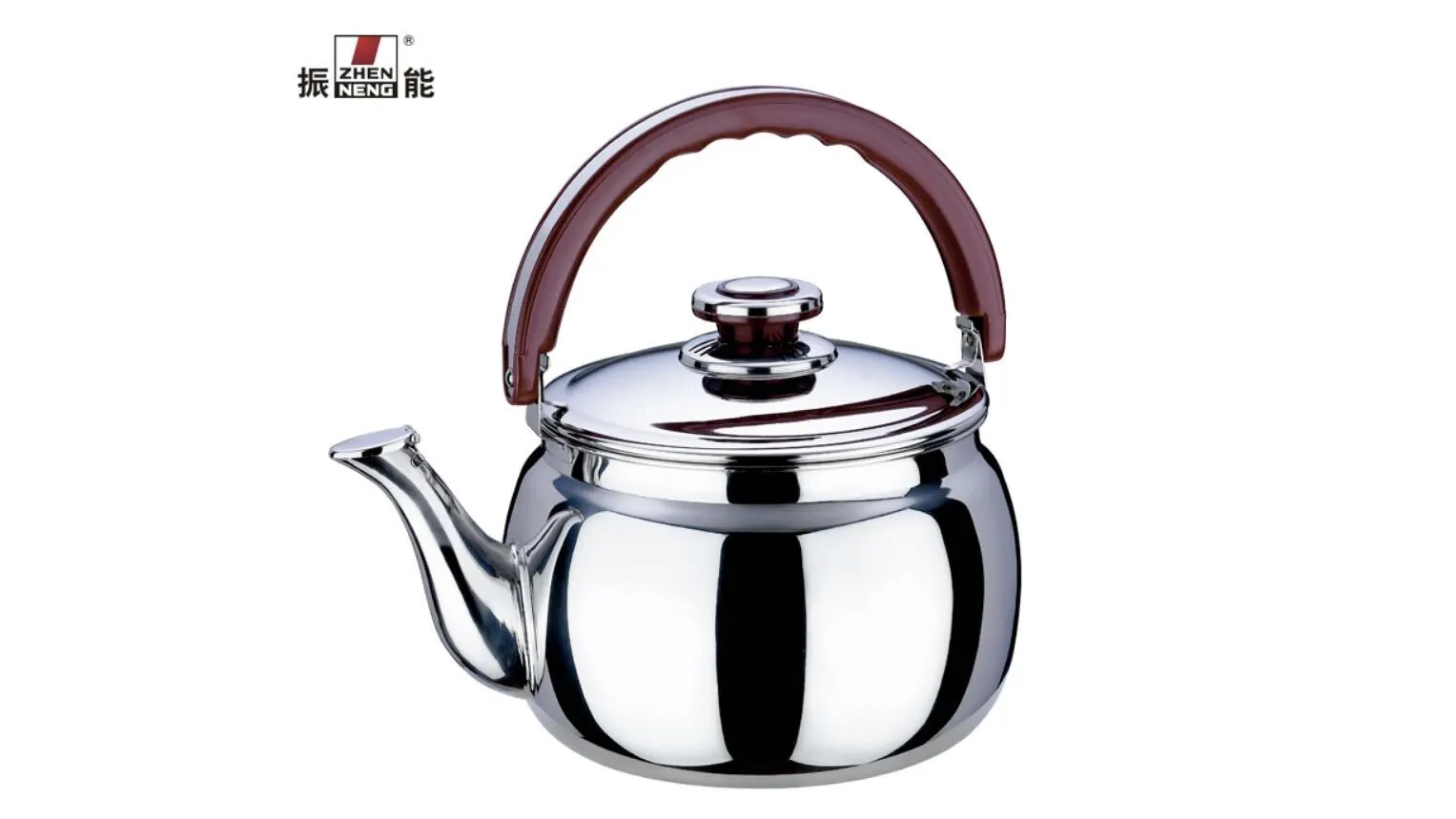 Quality Stainless Steel Thickened Drum-shaped Sound Restaurant Soup Kettle Boiling Water Kettle Manufacturer | ZHENNENG 1